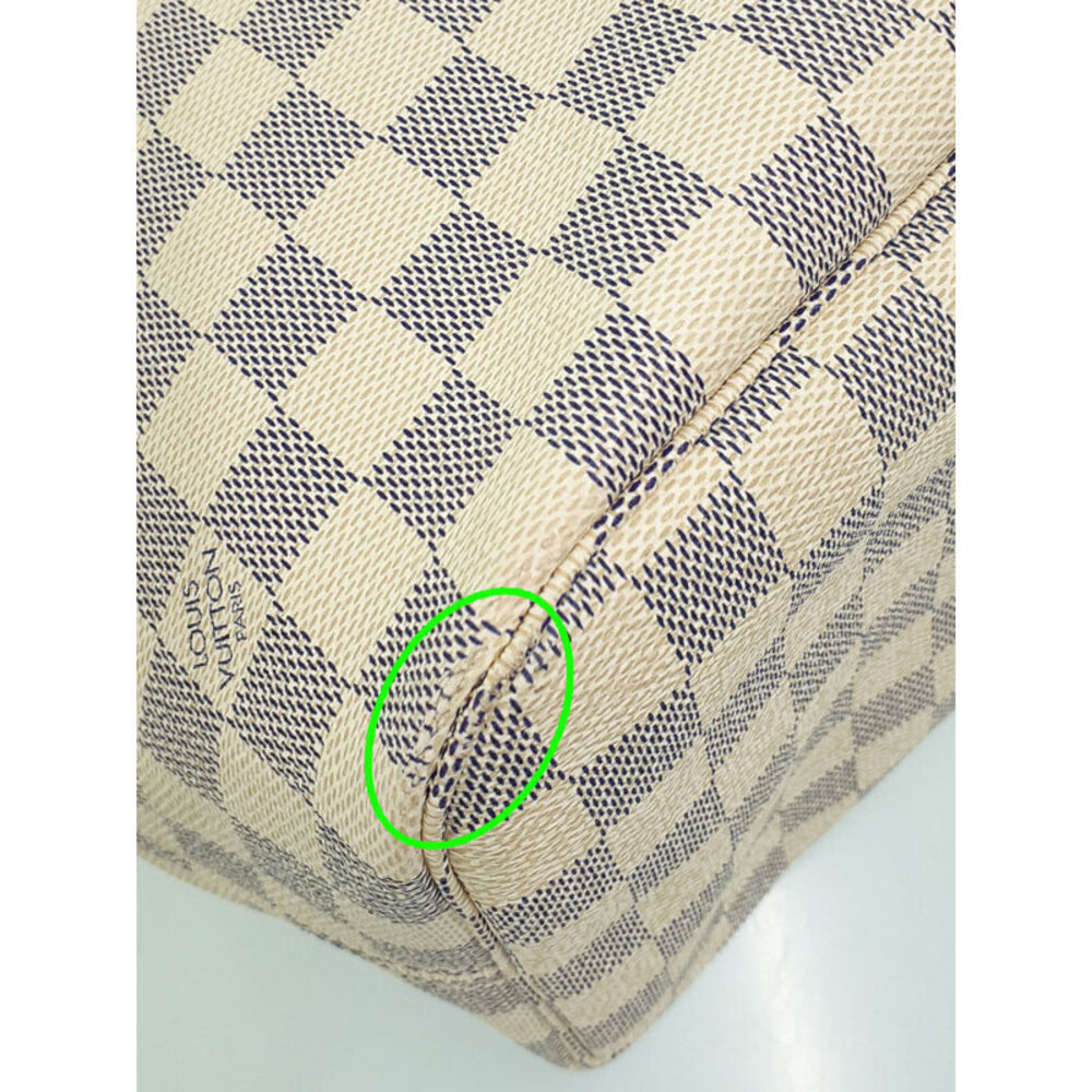 Louis Vuitton Damier Azur White Neverfull Tote Bag - Picture 8 of 8